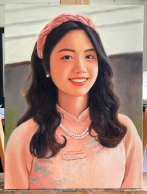 vẽ tranh chân dung truyền thần cao cấp nghệ thuật (sao chép)