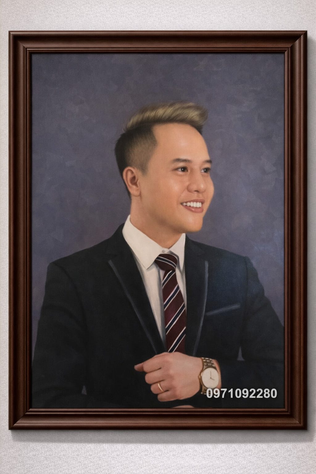tranh chân dung đẹp doanh nhân treo tường cao cấp (sao chép)