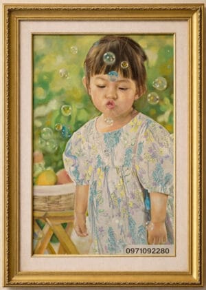 Đặt vẽ tranh chân dung sơn dầu cá nhân đẹp (sao chép)