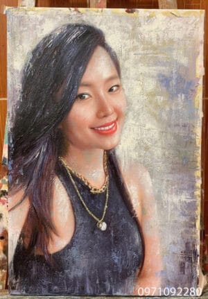 Tranh chân dung sơn dầu, tranh chân dung cao cấp